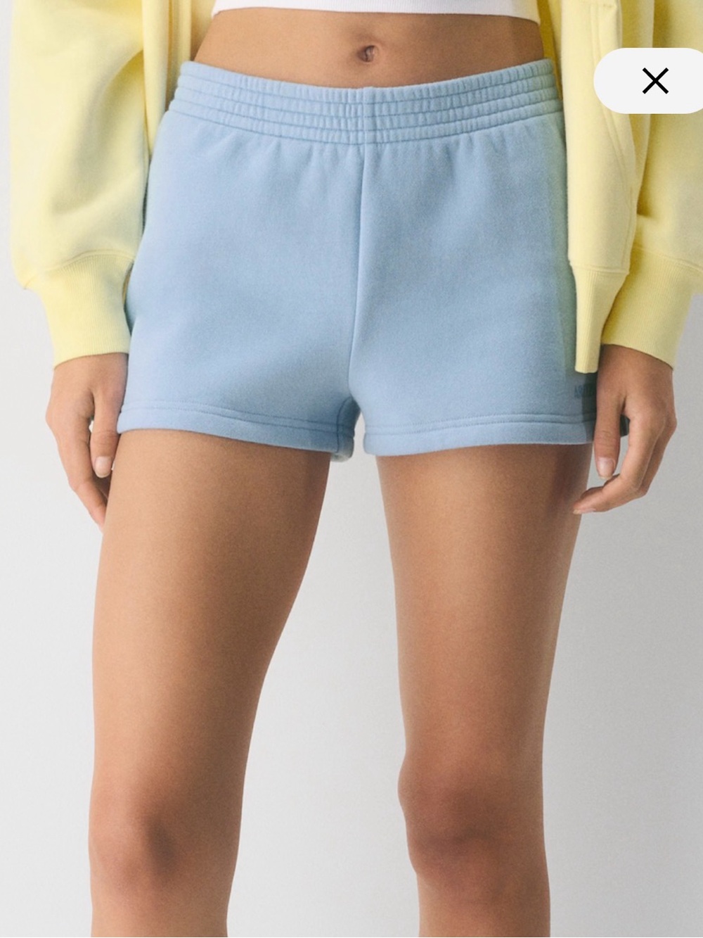 TNA cozy fleece perfect shorts xs
